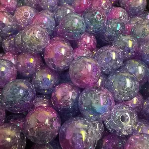 16mm “Mermaid” Crackle Beads 16mm “Mermaid” Crackle Beads