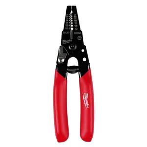 10-24 AWG Compact Wire Stripper/Cutter with Dipped Grip