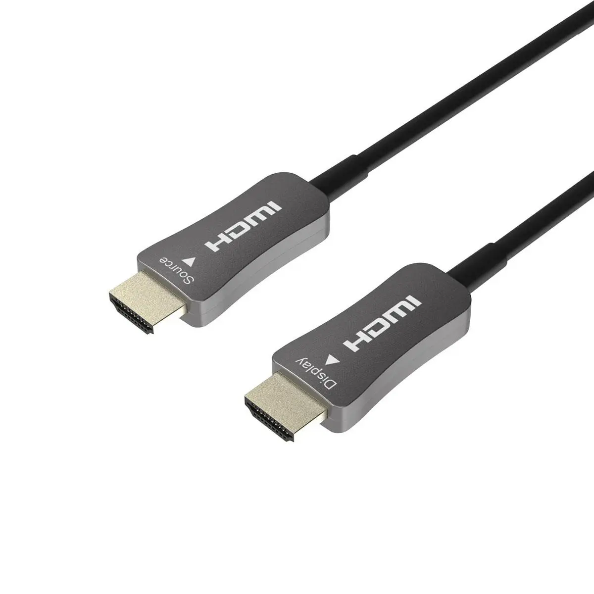 DVDO 50' 4K HDMI 2.0 Active Optical Fiber Cable, Black