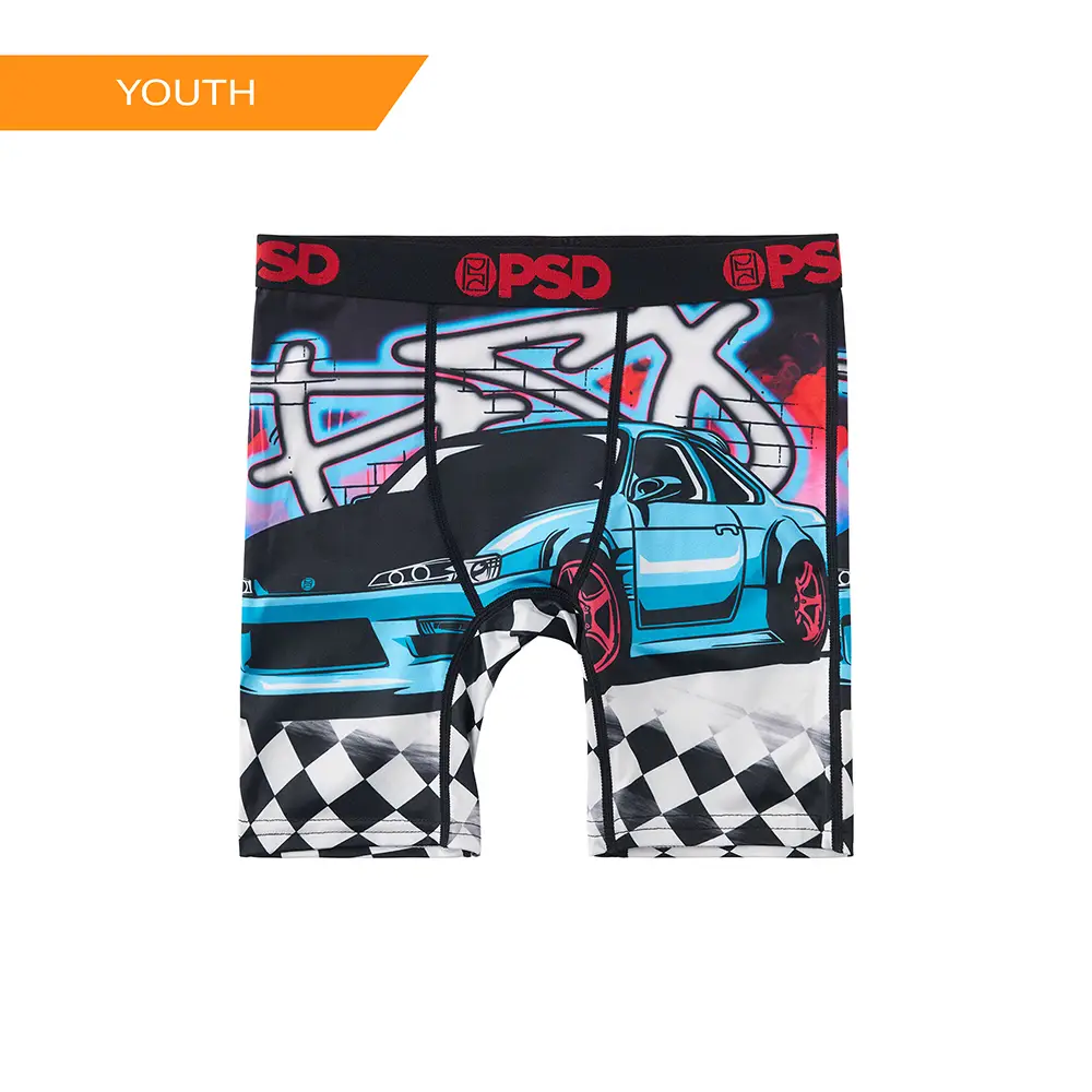 PSD Youth Boy's Nitrous Boxer Brief - Soft, Breathable and Comfortable Stretch Underwear