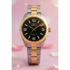 Invicta Specialty Stratford 47470 Green Dial Two-Tone 36mm Ladies Quartz Watch