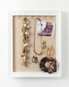 Hives & Honey Pinboard Jewelry Frame - Perfect for Displaying Your Collection jewelry organizer