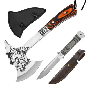 Axe, Logging Axe, Wood Splitting, for Camping, Hiking, Wilderness Survival