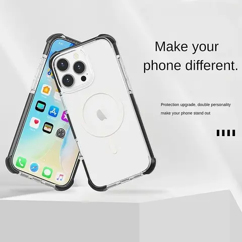 【For iPhone】Super Shockproof Personalized Trendy Magnetic Phone Case