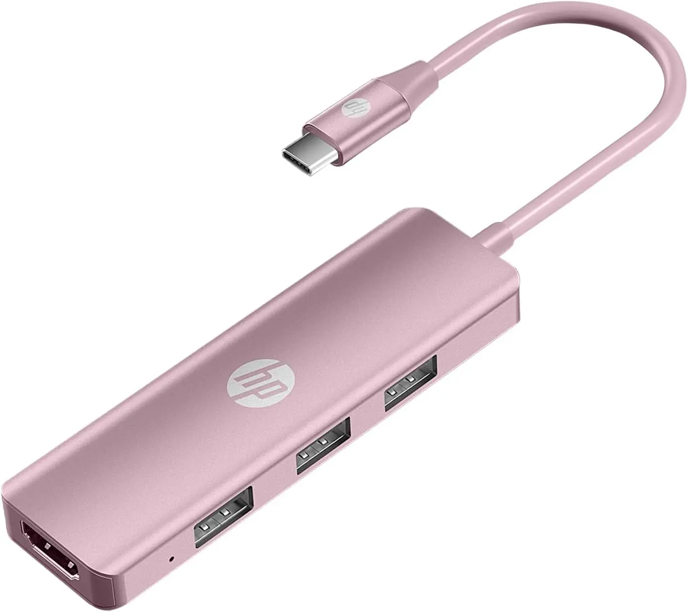 HP USB C Docking Station - 5-in-1 Multi-Port USB C Hub with 4K HDMI, 100W Power Delivery, for Laptops, MacBook, iPad, Thinkpad and More