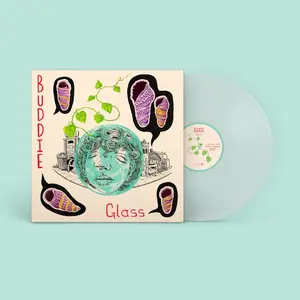 Buddie - Glass  [VINYL RECORD - LP] Clear Vinyl