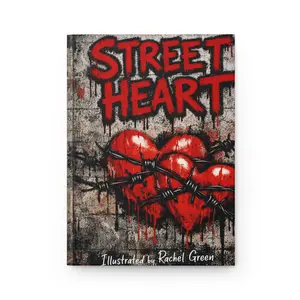 Street Heart Journal | Graffiti Heart, Barbed Wire Notebook