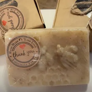 Jabon artesanal de avena y Miel