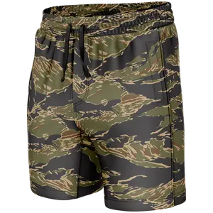 Jungle Tiger Camo Swim Trunks