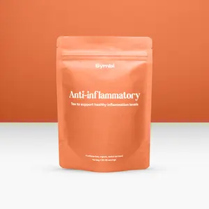 Anti-Inflammatory Herbal Tea Blend, 2oz | Decrease Inflammation & Aids Immune System | 100% Organic & Caffeine-Free, No Additives or Sweeteners | Symbi