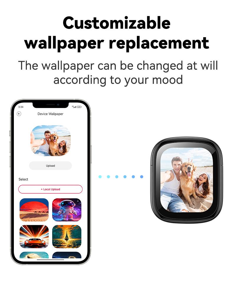 ZNP N02 Smart AI Headphones: AI Conversation,Chat Assistant,In-depth Dialogue,Supports 165 Languages,Waterproof,and Hi-Fi Sound Quality.