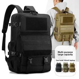Outdoor backpack Hiking bag Travel schoolbag Travel bag Multiple partitions Outdoor tactical backpack Multiple uses Large capacity Zoned storage Waterproof