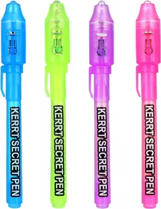 Secret Pen with Light Magic Invisible Markers for Kids 8-12 Classroom Gifts Party Favors Goodie Bag Stuffers Fun Writing Experience