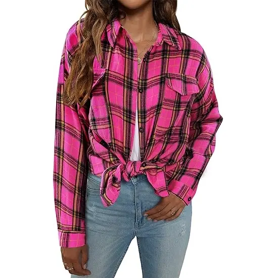 Hot Pink Plaid