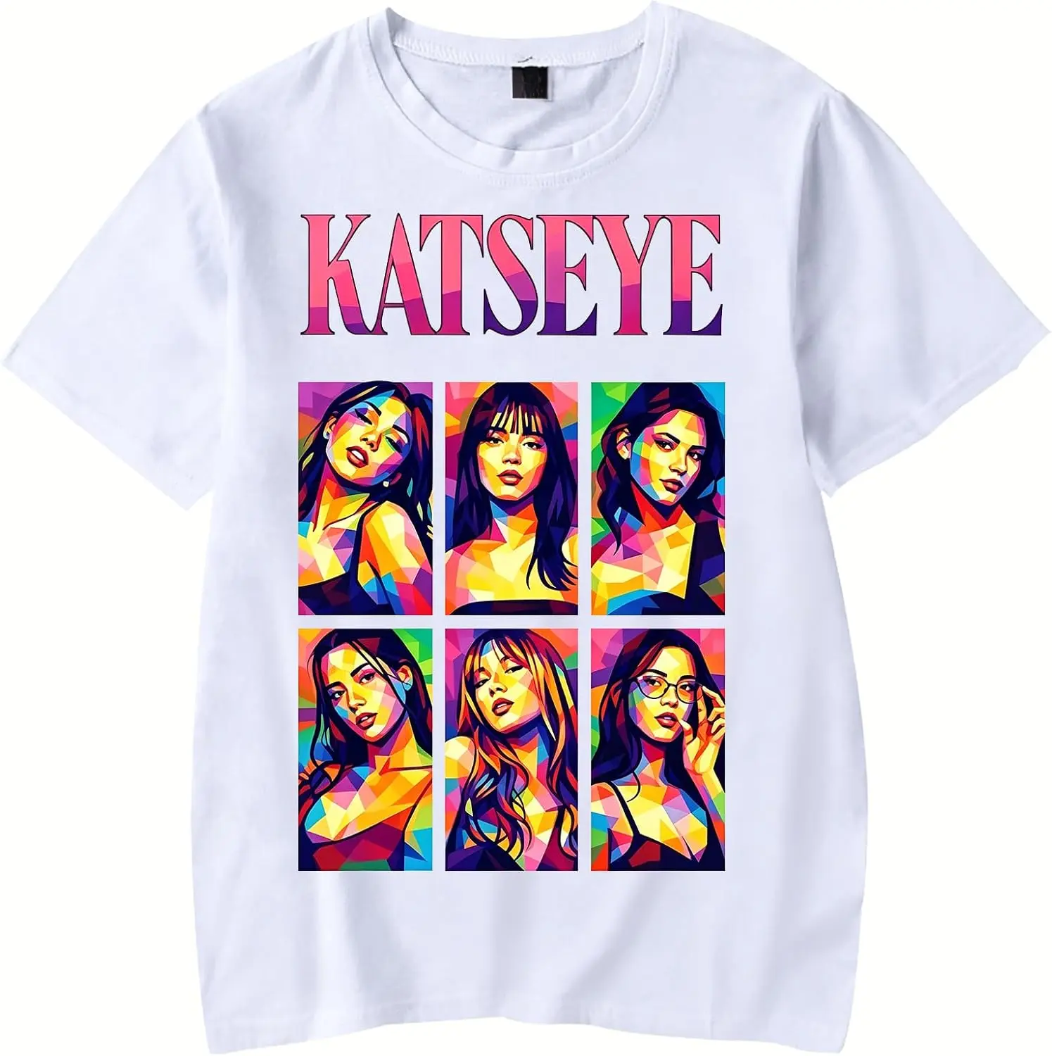 Tour Merch Shirt Fashion Graphic Tees Print Tshirts for FansSuitable for daily commutes, weekend leisure, fitness, and outdoor activities; also an ideal gift choice.