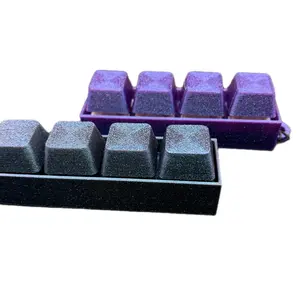 4 Key Galaxy 3D Printed Mechanical Keyboard Switch Keychain