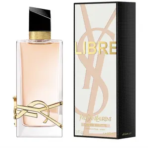 Yves Saint Laurent Libre Eau de Toilette for Women 3 oz - Amber Fougere Fragrance, Liquid, Modern Feminine Energy, Effortless Versatility