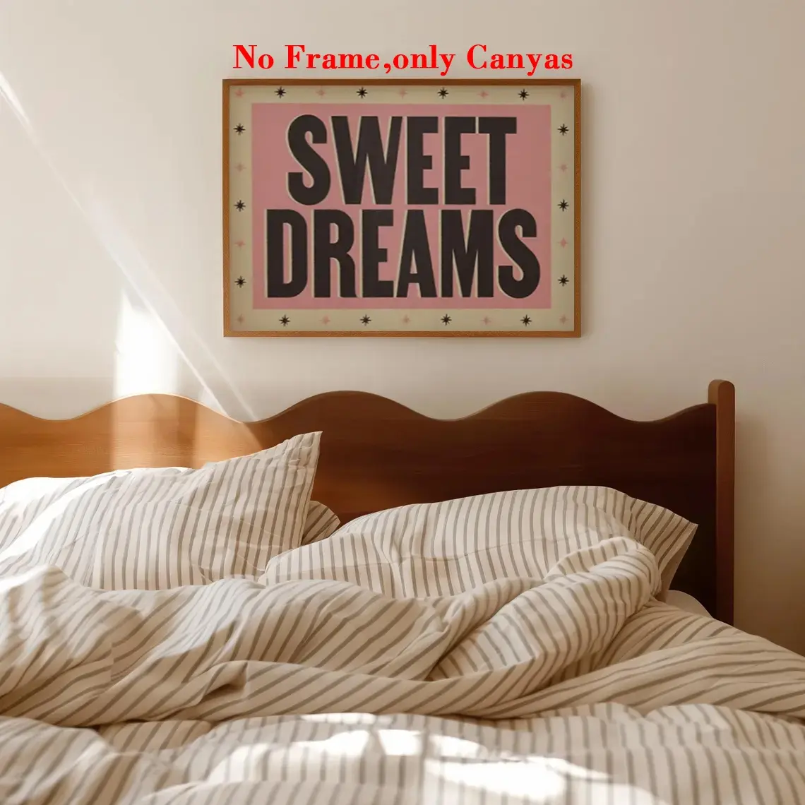 Wall Art Poster, Sweet Dream Bedroom Wall Art, Vintage Landscape Painting, Medieval Retro Wall Art, Suitable for Bedroom Living Room, Decoration