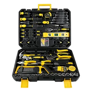DONEXT 266-Piece Heavy-Duty Mechanics Tools Set with Durable Storage Case - Hand Tool Kit for Home Repair, Garage Use - Includes Ratcheting Screwdriver, Combination Wrenches, Sockets