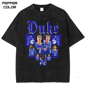 Duke Basketball Vintage Graphic Tee, Basketball Classic T-Shirt, Game Day Shirt, Unisex Streetwear Tee, cotton crewneck shirt,Trending, All Size, Gift Basketball fans