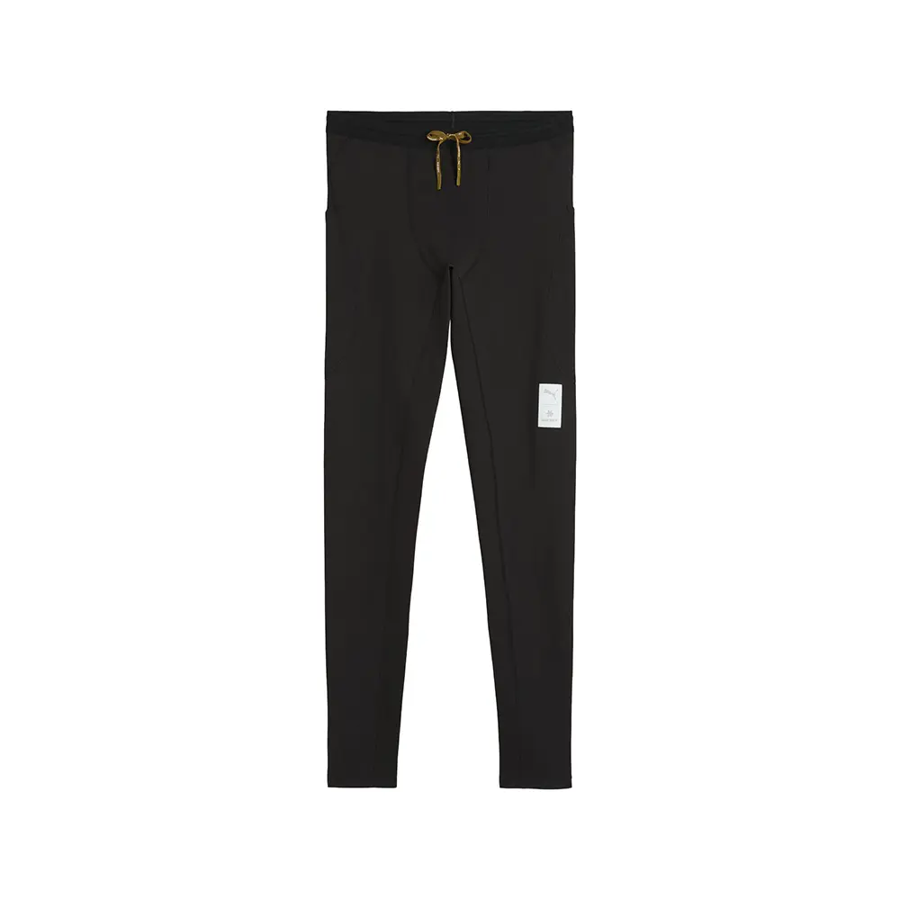 PUMA Mens X Saysky Fleece Leggings Running  - Black