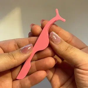 Pink Lash Applicator Tool for Easy Application