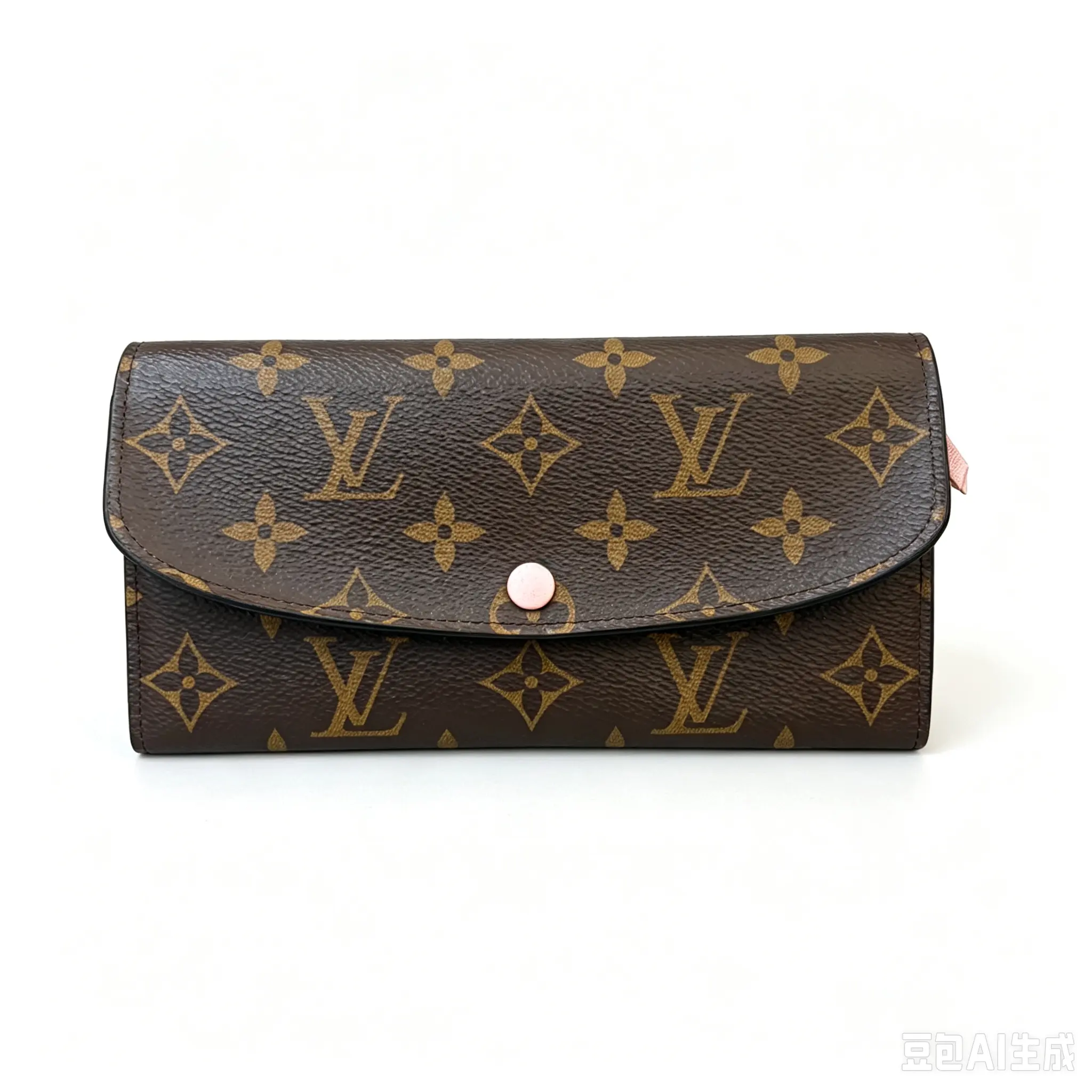 Pre-owned Louis Vuitton Monogram Coated Canvas Long Wallet