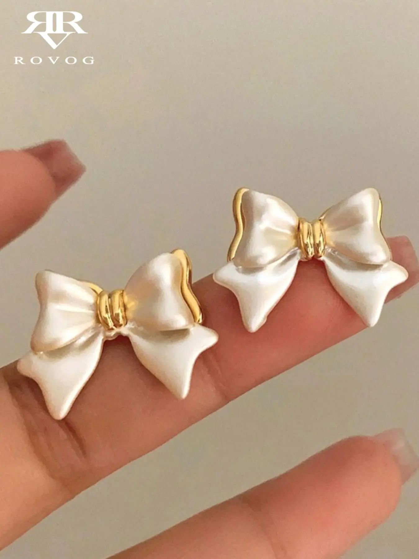 Cute Bowknot Design Earrings, Stud earrings jewelry, Fashionable Jewelry for Women & Girls, Trendy All-match & Exquisite Jewelry for Birthday Gift