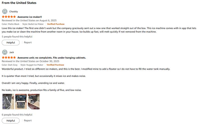 [Upgraded Smart Version] ecozy Nugget Ice Maker Dispenser, Ultra-quiet Smart 2-in-1 Pebble Ice Machine Countertop & Water Dispenser with App Control, Easy Self-Cleaning, Auto Lighting, TDS Monitor, Measured Dispensing, Christmas Gift, Holiday Gift