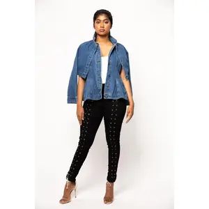 McQueen  Inspired Denim Jacket