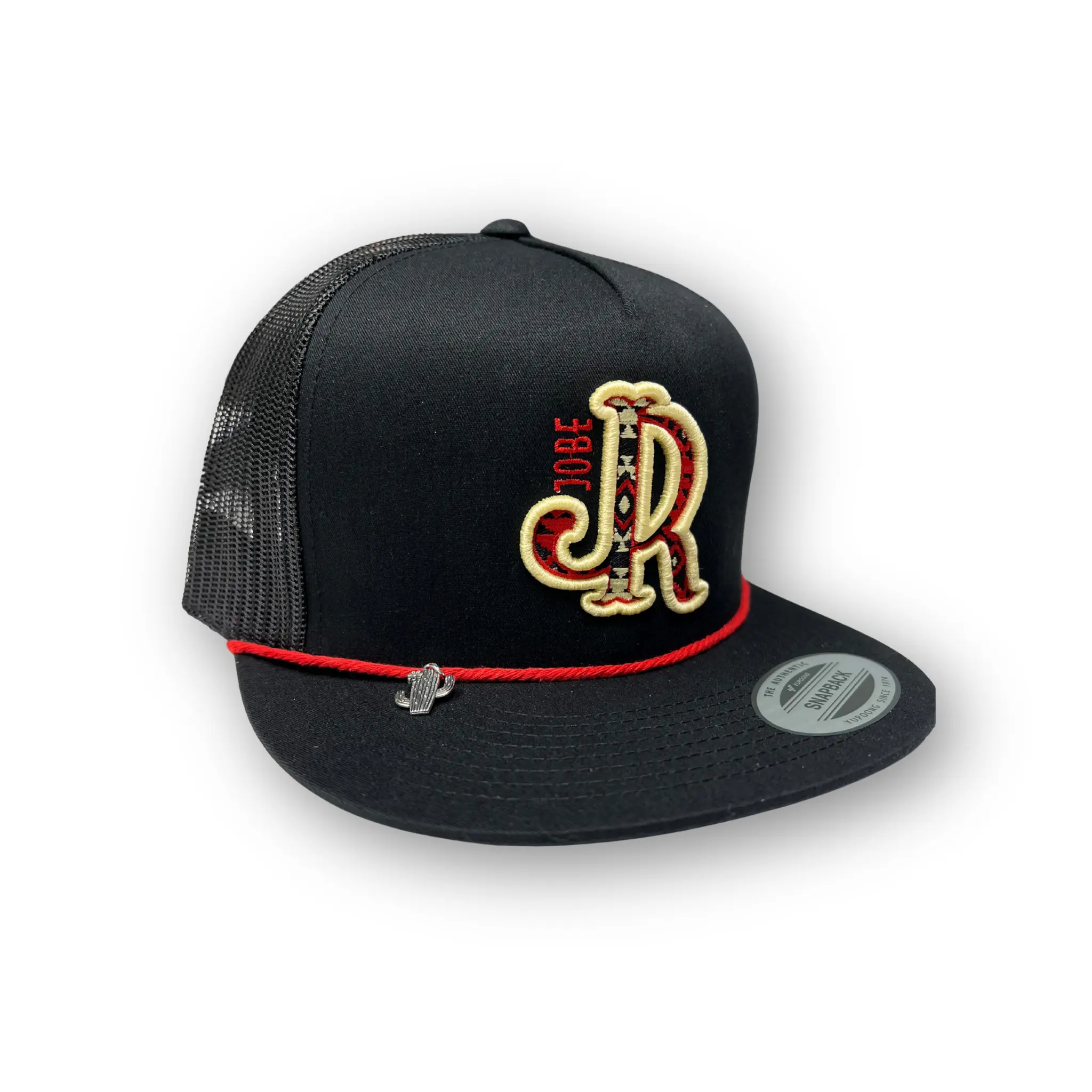 JJR Brand - Red Aztec Black Rope JJR Brand - Red Aztec Black Rope