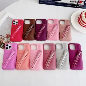 [New Edition] RHODE Lip Gloss Holder iPhone Case for iPhone 11–17 Series | Premium Soft Silicone Protective Cover | Cute Beauty Phone Case for Girls | Perfect Gift