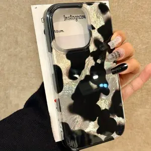 Irregular Pattern Phone Case, Anti-drop Cellphone Protective Case, Total Protective Shockproof Mobile Phone Cover for iPhone  16 15 14 13 12 11 Pro Max Plus, Casing