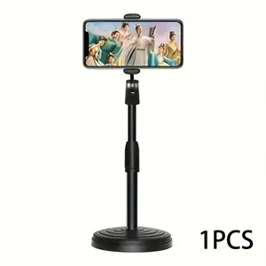 Adjustable Smartphone Stand, 360 Degree Rotatable Foldable Desk Mount, Flexible & Portable Phone Holder for iPhone Android Video Viewing Photography
