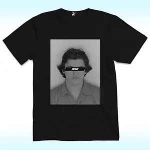 Deegan Mugshot Unisex Softstyle Shirt, Haiden Deegan Arrested Tee, Gift for Woman and Man, Fashion Cotton, Full Colors, Full Sizes, For Men, For Women