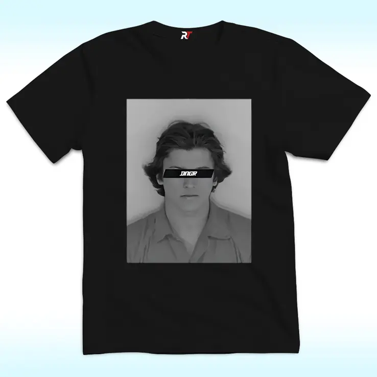 Deegan Mugshot Unisex Softstyle Shirt, Haiden Deegan Arrested Tee, Gift for Woman and Man, Fashion Cotton, Full Colors, Full Sizes, For Men, For Women