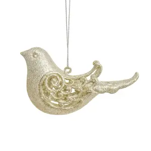 Silver Dove Ornament