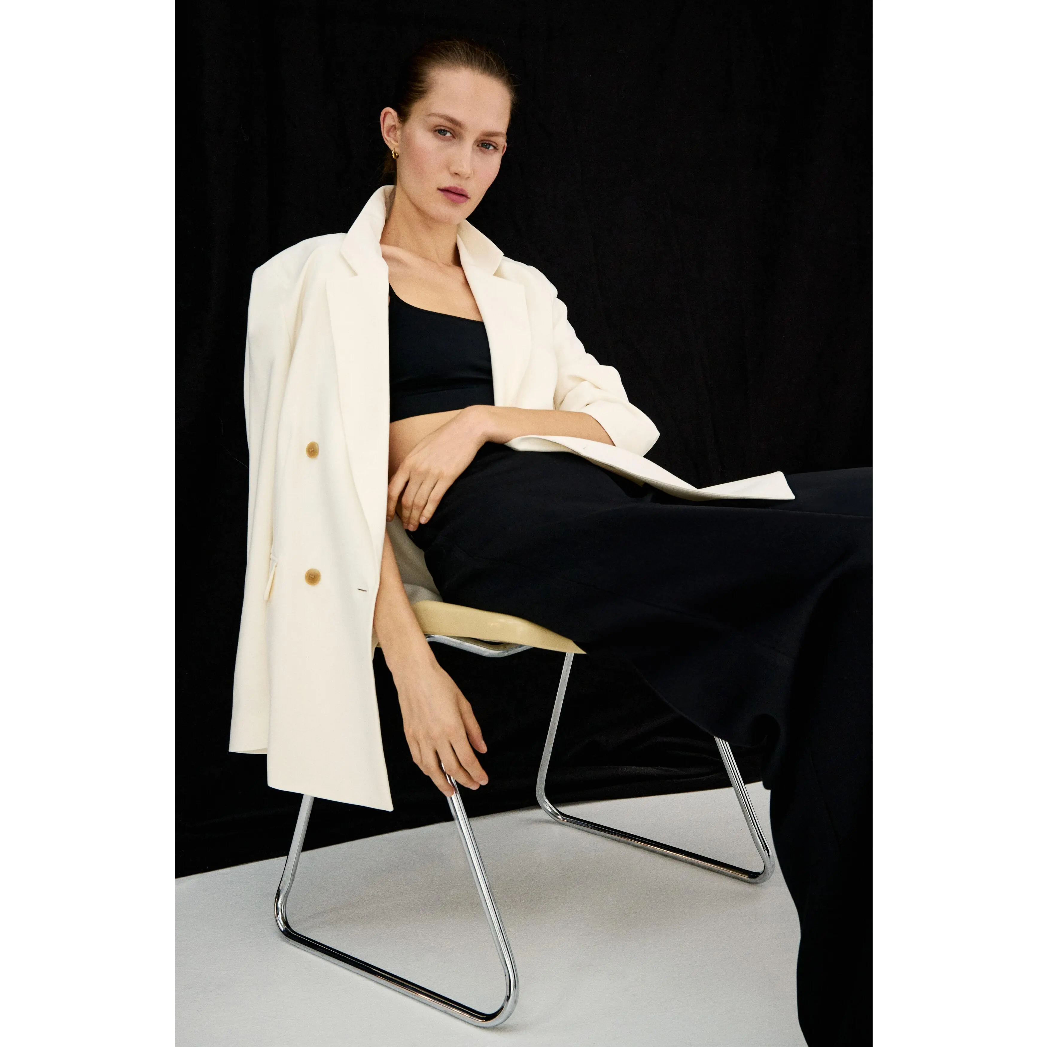 H&M Double-breasted blazer