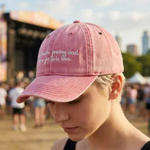 Girl So In Love Embroidered Hat, OR Fans Gift, Casual Everyday Wear Unisex Adjustable Cap