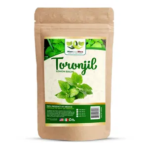 Toronjil Lemon Balm Herb Herbal Tea 4 oz.-113g Natural Mexican Herb Hierba Wild Crafted Wellness Tea Beverage
