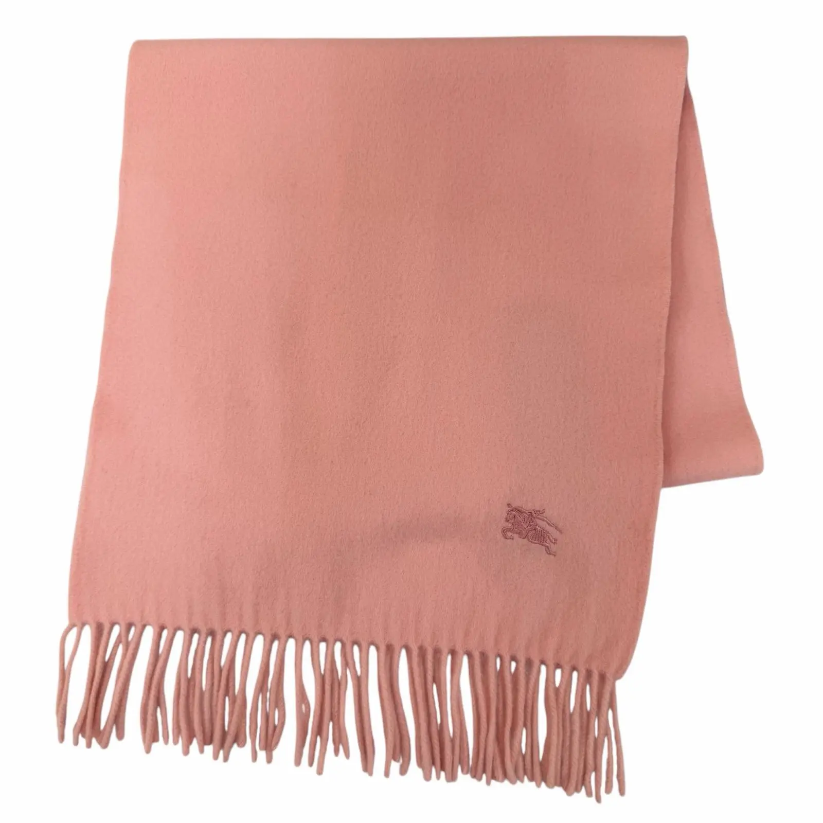 Pre-owned BURBERRY Cashmere Small Leather Goods London Scarf