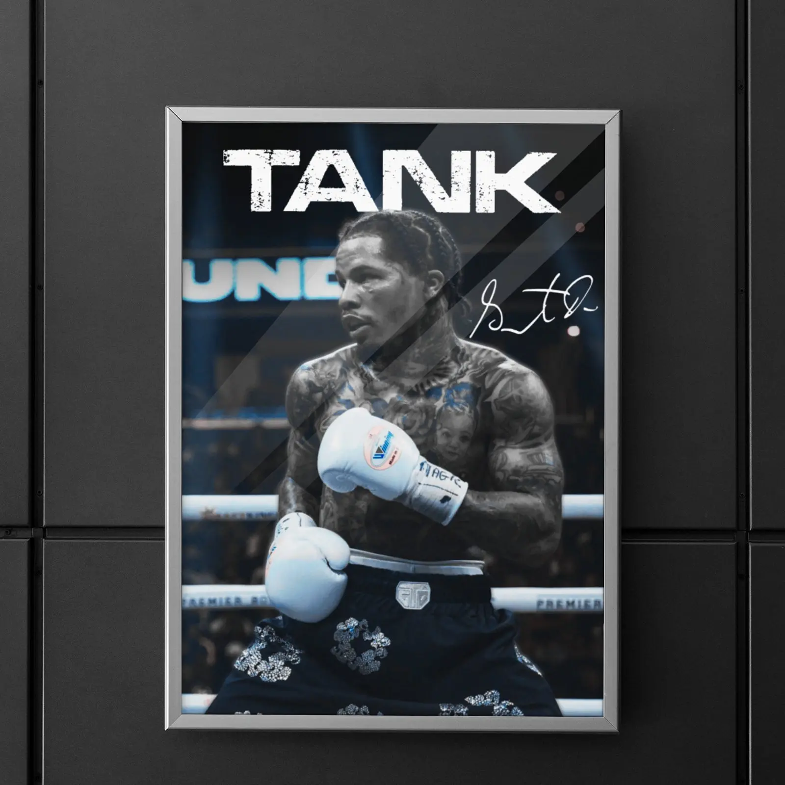 Gervonta Davis Poster, Tank, Gervonta Tank Davis, Boxing Poster, wall art Ideas, Wall Decor, American Boxer Poster