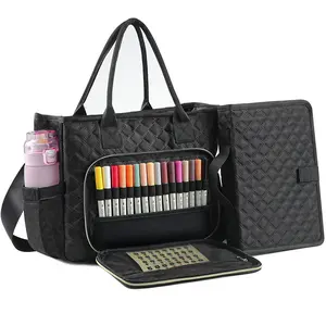 【OKMARTS】Large capacity Bible Bag with Bible Cover Case，Church Bag with Shoulder Strap, Quilted Bible Cover for Bible Study Supplies, a Christian Gift for Women travel bag