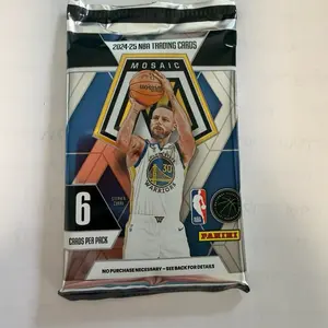 Panini 2024-25 NBA Trading Cards Mosaic Series Stephen Curry 30 Golden State Warriors 6 Cards Per Pack