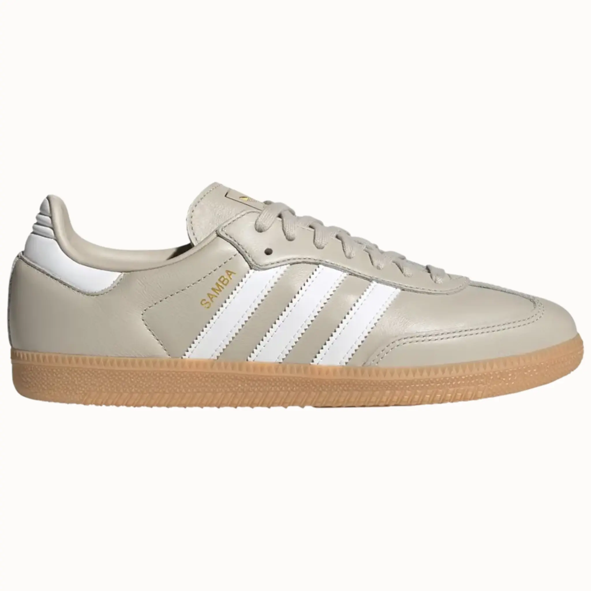 Adidas Originals Men's Beige Samba OG Sneakers, JR0883