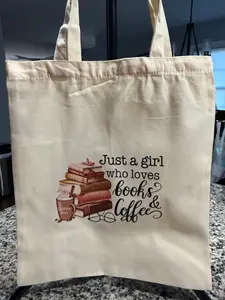 Books & Coffee Tote
