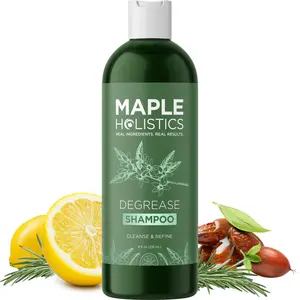 Degrease Shampoo for Oily Hair Care - Clarifying Shampoo for Oily Hair and Oily Scalp Care - Deep Cleansing Oily Hair Shampoo for Greasy Hair and Scalp Cleanser for Build Up with Essential Oils