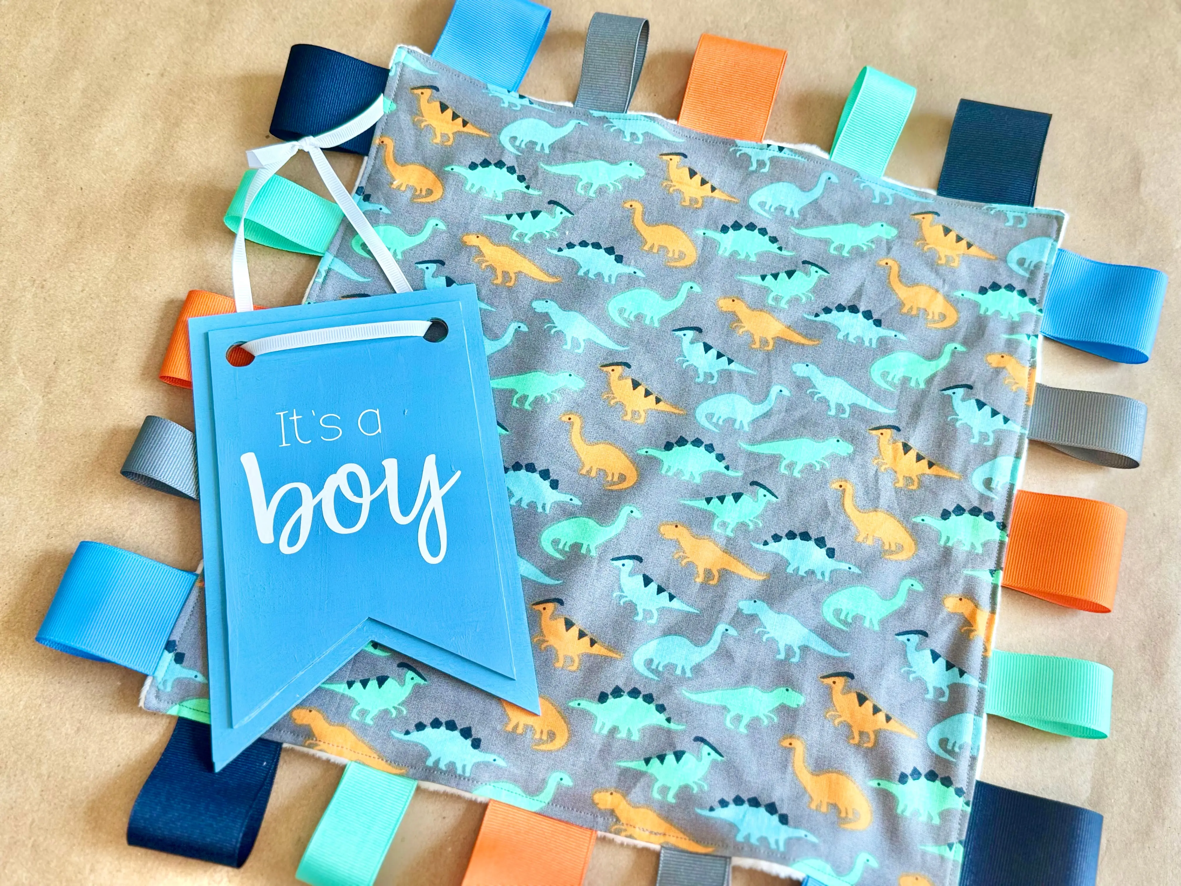 Prehistoric Pals : Tag Blanket