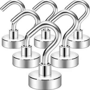 Magnetic Hook,  Strong Heavy Cruise Magnet, S-shaped Hook for Classroom, Refrigerator, Hanging, Cottage, Barbecue, Kitchen, Garage, Workplace, Work Equipment for Men, Accessories for Men