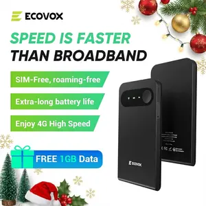 2025 Upgraded Portable WiFi Hotspot – Global Unlimited 4G Data, No SIM Card Required, Tri-Band Support, Perfect for Home/RV/Travel/Outdoor Wireless WiFi Router Device